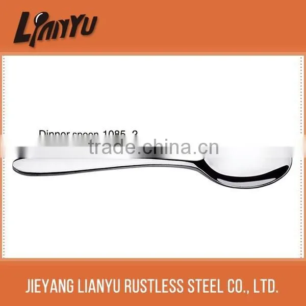 New Product Stainless Round Soup Spoons