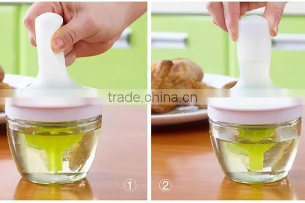 J203 High Temperature Resistant Silicone Oil Brush for Cooking photo-4