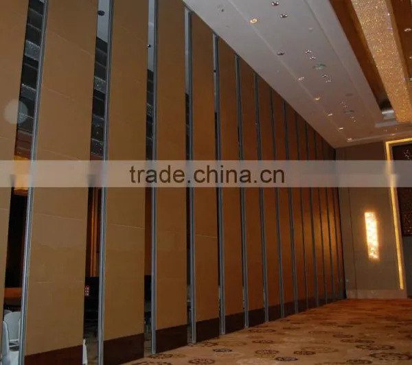 China Manufacturer Aluminium High Quality Folding Wooden Partition for Ballrooms