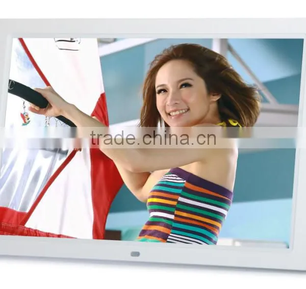 High Quality 15 Inch Digital Photo Frame With Wooden Frame 15 Inch Digital Photo Frame With Muti Function photo-4