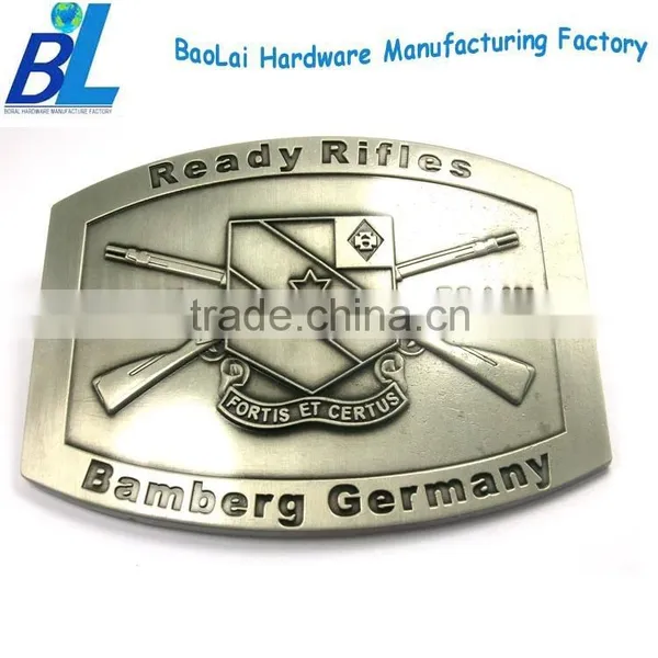 Classic Hard Enamel Zamak Mens Belt Buckles photo-3