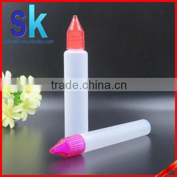Beautiful Unicorn Bottle 15ml 30ml pe Plastic Bottle With Colorful Screw Cap for e Liquid Wholesale photo-2