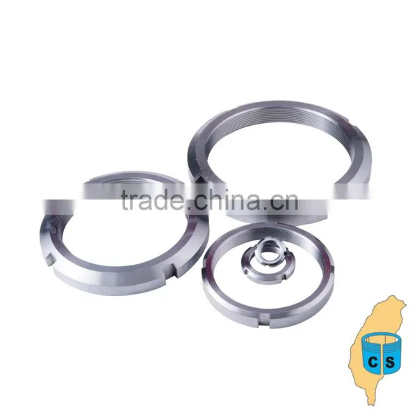 Standard Size Stainless Steel Slotted Round Nut Nut and Bolt photo-3