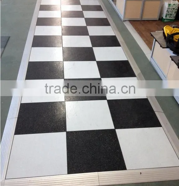 Interlocking PP PVC Floor Wood Look Laminate PVC Plastic Flooring Dance Floor Quality Choice Most Popular photo-2