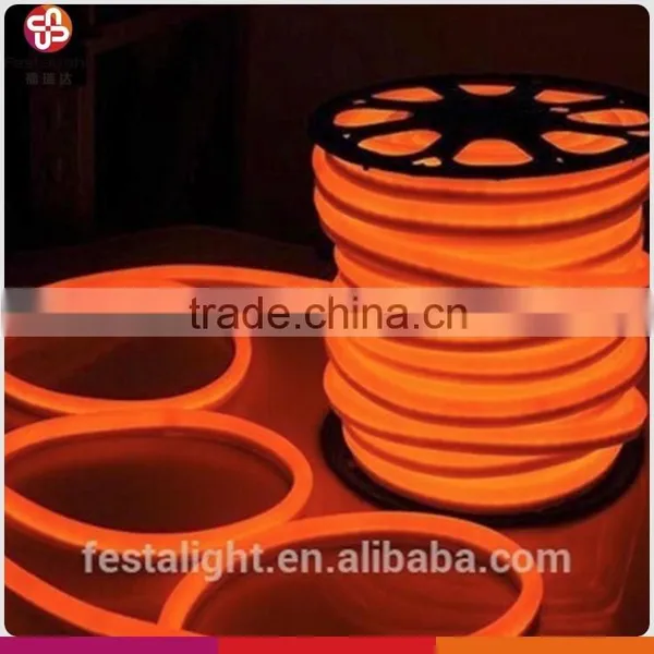 Canton Festalight 2016 China Supplier Holiday Christmas Decoration IP44 110V 220 Volt Colorful Led Neon Flex Rope Light With CE photo-2