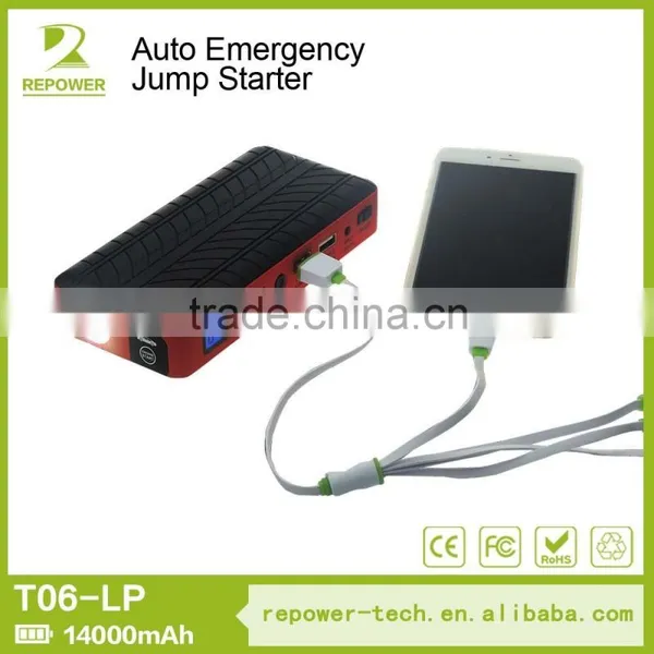 Capacity 14000mAh Laptop Charging Portable 12v Car Battery Jump Starter photo-6