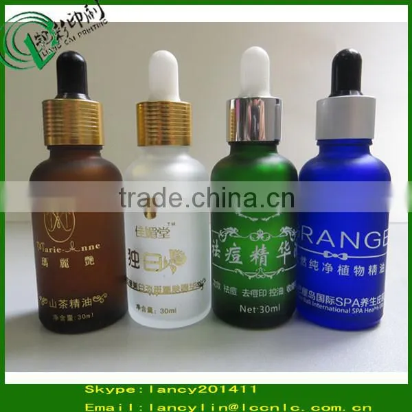 30ml Dropper Bottles Glass Cosmetic Bottles With Pump Cap Glass Bottle
