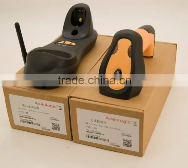 Bizsoft High Quality Acanlogic X5 Plus Wireless Barcode Scanner With Memory photo-6