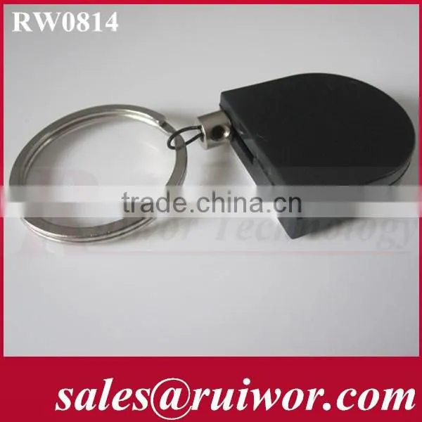 Mini D-shaped Retractable Security Tether Used in Supermarkets photo-5