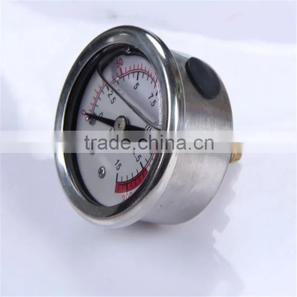 Durable Light Weight Easy To Read Clear Ningbo Sales Vacuum Mini Pressure Gauge photo-3