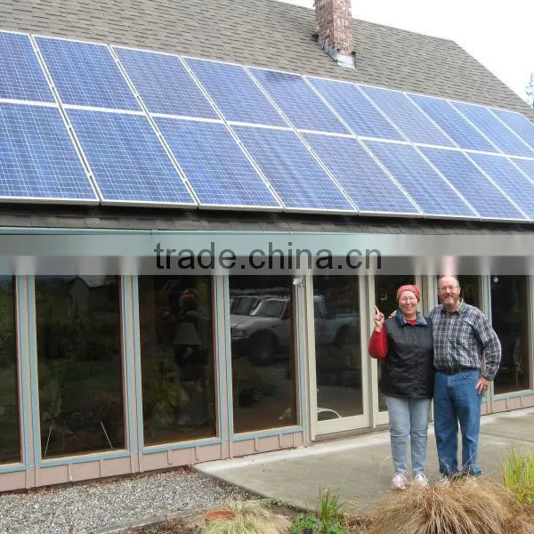 4kw Solar System Led Lights Solar Cable Tuv 120 Watt Solar Panel photo-4