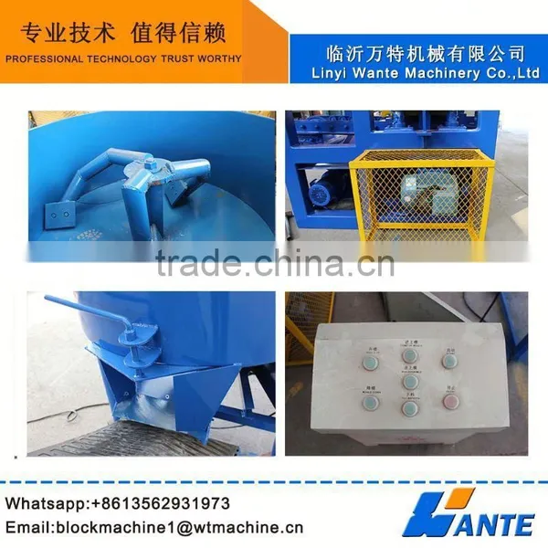 WANTE QT4-24 Compressed Earth Brick Block Making Machine Price Quality Choice photo-3