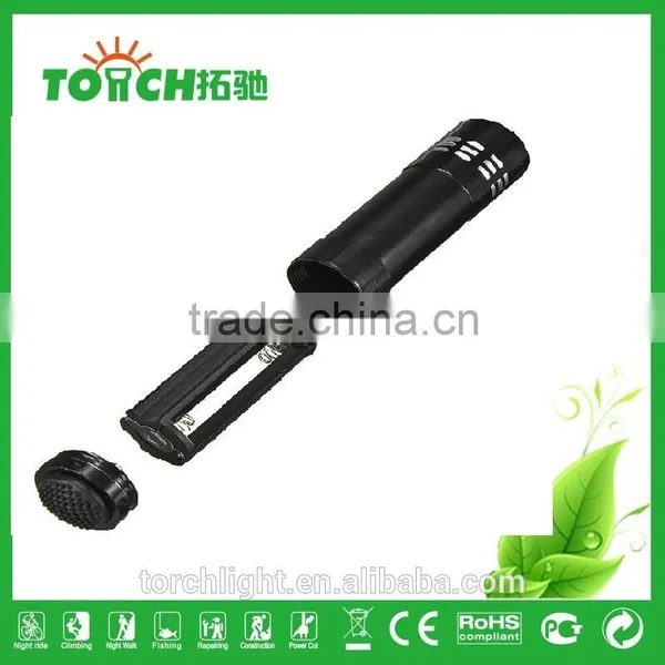 Mini 9 LED Flashlight 4 Colors Torch Flashlight for AAA Battery Mini Pocket Torch Portable Flash Torch Lamps Quality Choice photo-6