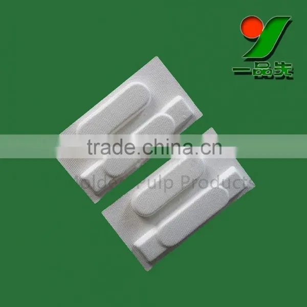 China Wholesale Biodegradable Sugarcane Straw Fiber Pulp Packaging ,bagasse Pulp Material CD Tray Manufacturer photo-4