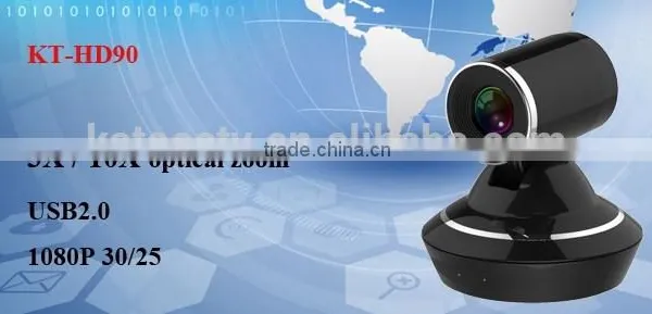 10X Wide Angle Pan/Tilt HD USB Web Desktop Video Conference Camera photo-2