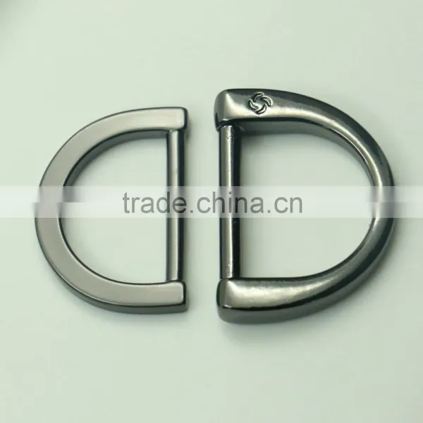 Custom Design Metal d Shape Metal Buckle for Bags photo-3