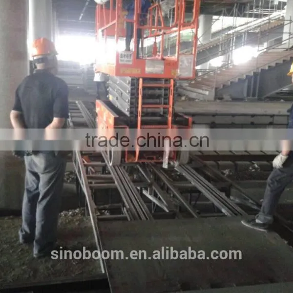 Scissor Lift Work Platforms With Low Price, Mobile Telescoping Aerial Work Platform, Elevated Work Platform for Sales photo-3