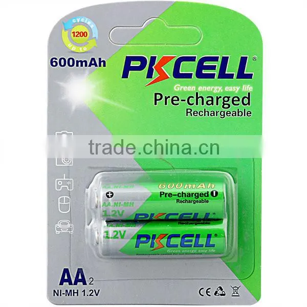 1200times Cycle Life for NI-MH AA/AAA 600mAh Low Self-discharge Rechargeable Battery 1.2V photo-3