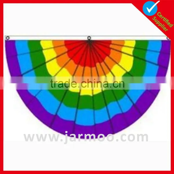 Colorful Outdoor Pleated Flags photo-4