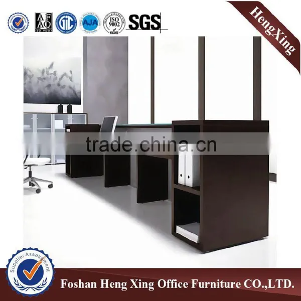 Standard Size Competitive Price Wooden Office Reception Desk HX-5DE149 photo-4