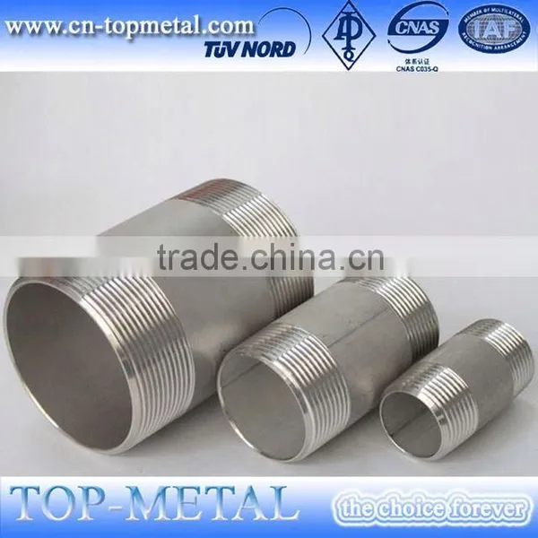 304 Npt Stainless Steel Thread Nipple photo-4