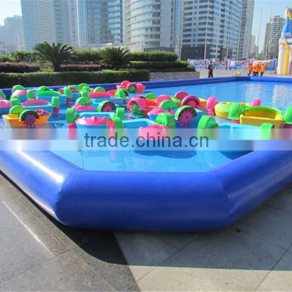 Kids Plastic Rowing Paddle Boat Water Boat for Water Game photo-4