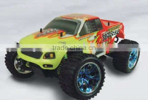 1/10 Scale 4WD Off-road RC Monster Truck Brushless Motor & ESC
