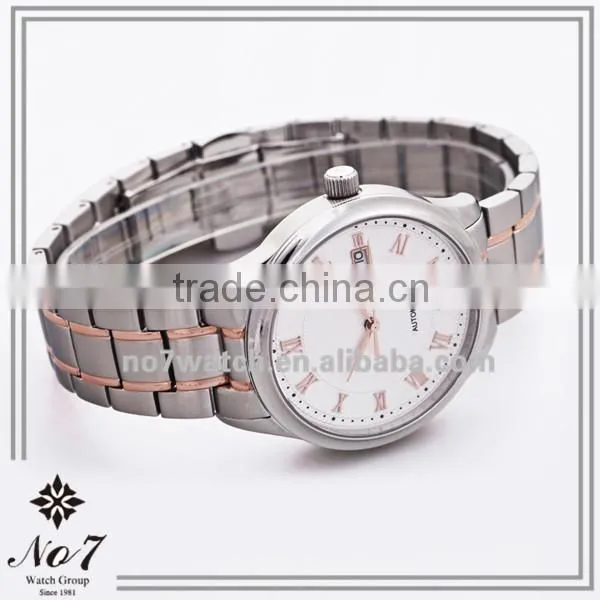 Water Resistant Stainless Steel Strap Automatical Date Mechanical Watch photo-4