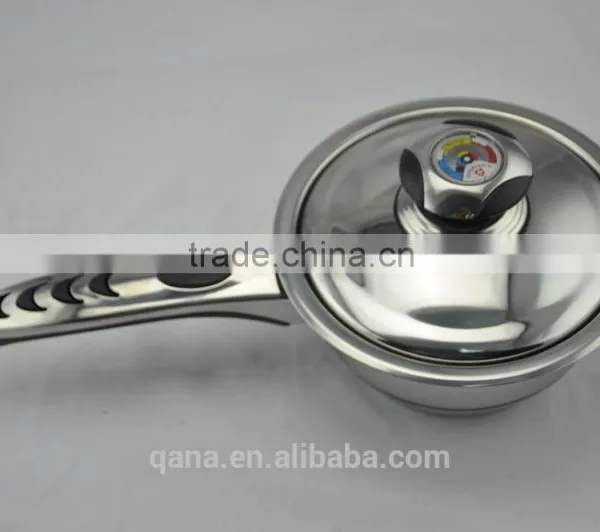 Stainless Steel Thick Bottom Pot Induction Compatible With Spiral Bottom photo-4