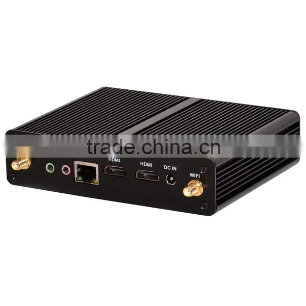 Small pc P5 Personal Mini PC Baytrail Fanless Nuc Mini pc With USB 3.0 Intel Celeron N2810 BayTrail Dual Core 2.0Ghz Mini pc photo-2