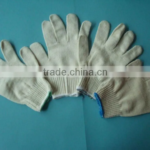 Work Gloves,Unbleached Cotton Gloves,Cotton Safety Gloves