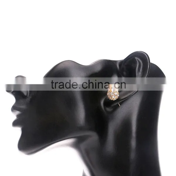 Woman Gold Plated 18k Ball Stud Earrings Jewelry Fashion Supplier's Choice photo-2