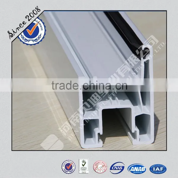 Horizontal Opening Style Upvc Plastic Casement Window Profile; PVC Casement Profile photo-2
