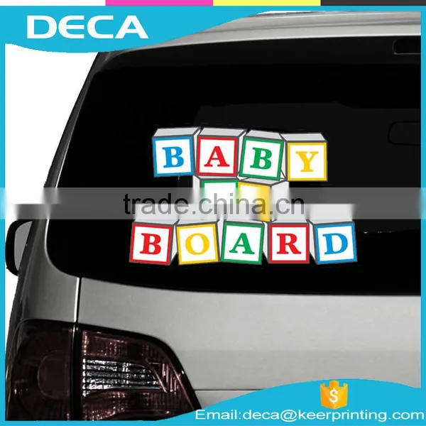 Custom Vinyl Car Sticker Car Decal Sticker Removable Car Vinyl Sticker Waterproof Car Window Sticker photo-4