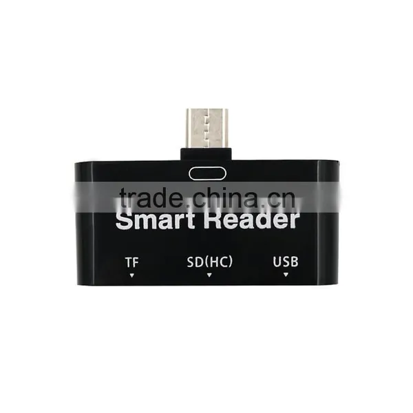 Type-C 3 in 1 Multifunction Memory Card Reader Adapter USB/TF/SD for Macbook Card Reader USB Flash Drives photo-4