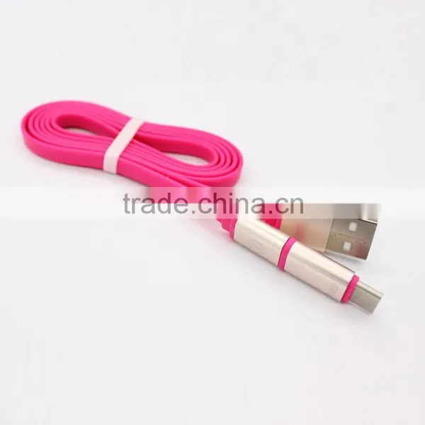 2016 Wholesale 2in1 Type C To Micro USB With Detachable Adapter Data Line Cable Quality Choice photo-4