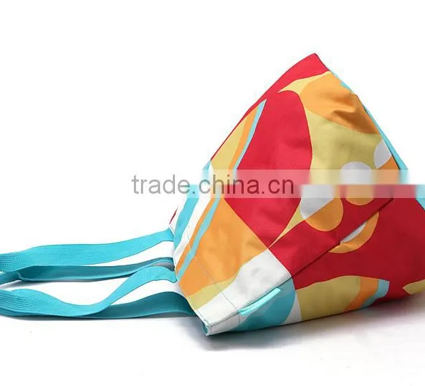 Fashionable High Quality Tote Shopping Waterproof Promotional Beach Bag photo-2