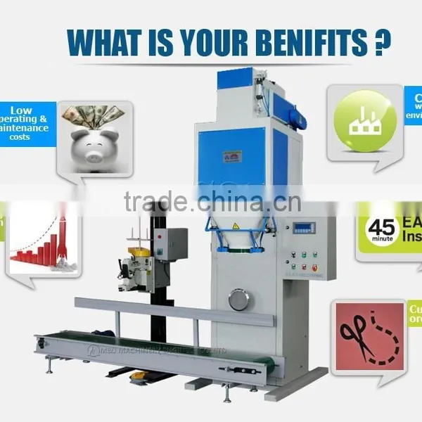 Caustic Soda Pearl Packing Machine, Caustic Soda Pearl Bag Filling Machine, Caustic Soda Weighing Packaging Machine 25kg 50kg photo-2