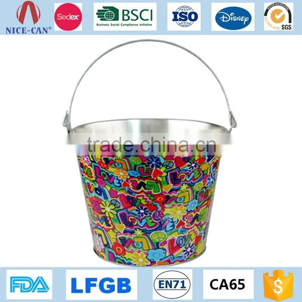 Wholesale Walmart Red Rull Champagne Beer Aluminum Tin Ice Bucket Custom Bulk China Stainless Steel Metal Ice Bucket photo-4