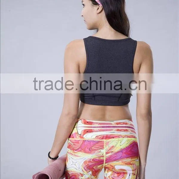 2014 High Quality Custom Design Bodybuilding Clothing Sexy Crop Tops photo-2