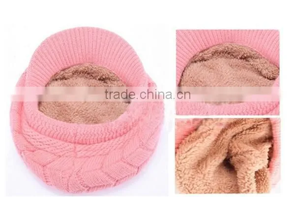 Colorful Beanie Cute Striped Hand Knitted Hat photo-2