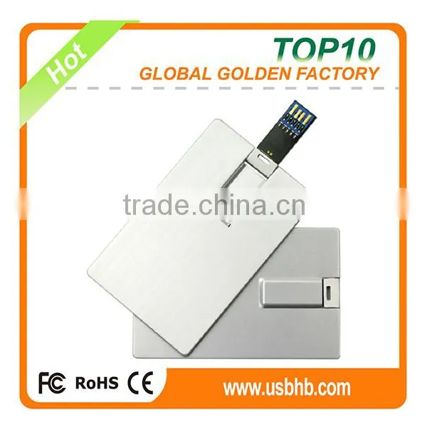 High-end Metal Credit Card Usb Flash Drive for Business Gift photo-4