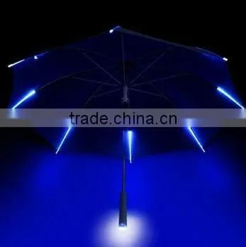 LED Luminous Umbrella Creative Long-handled Rain Sun Umbrella for Gift photo-4