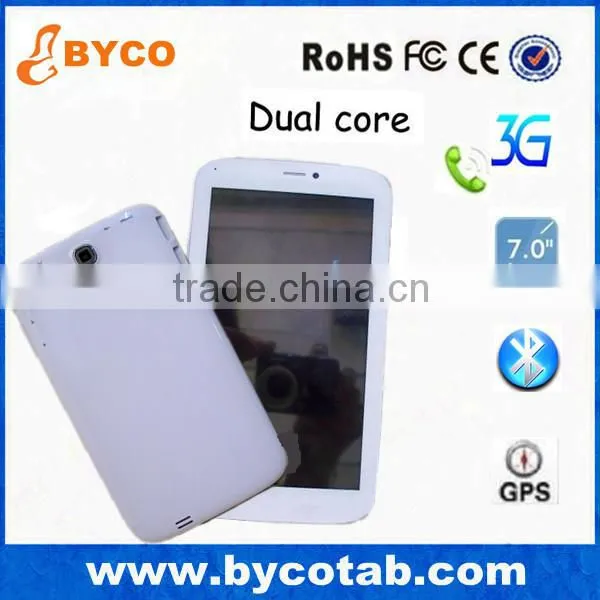 Best Sales Product 7' HD Mtk6572 Dual Core Gps 3g Wifi Full Function Tablet pc