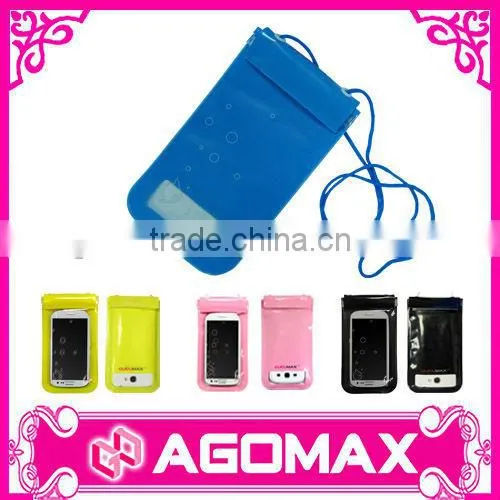 Free Samples Mobile Phone Waterproof Plastic Pouch