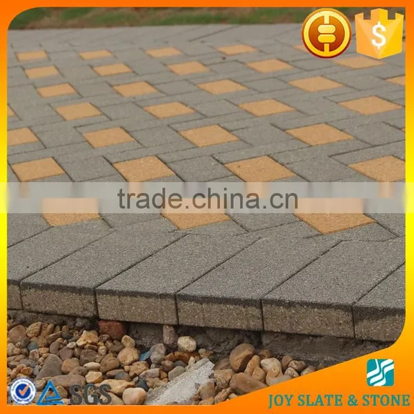 Ecological water permeable ceramic tile