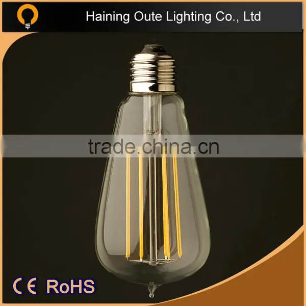4W E27 Led Filament Bulb, Filament Led Bulb, Led Bulb Filament photo-2