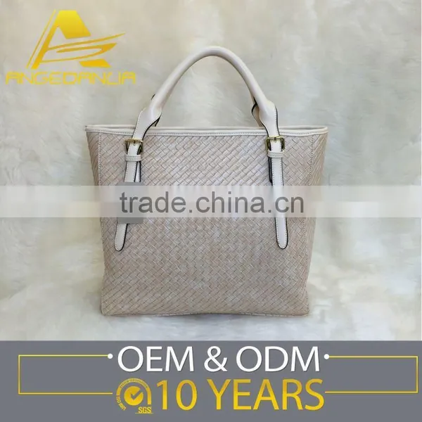 Custom-made 2016 Fashion Women Tote Bag Pure Leather Handbag Cheap Price Wholesale photo-4
