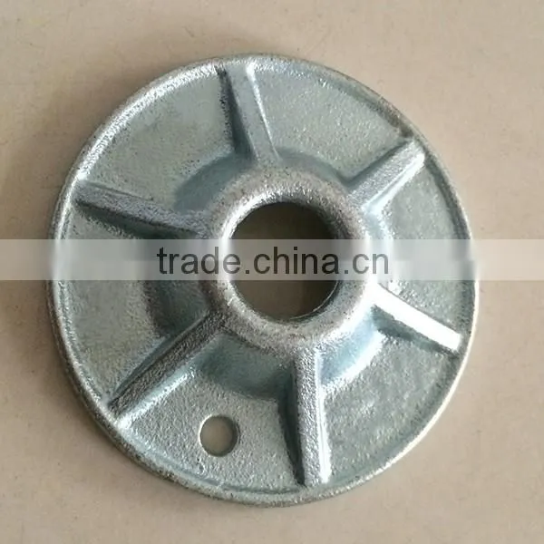 Base Plate Ductile Iron Scaffolding Accessories Round Base Plate photo-2