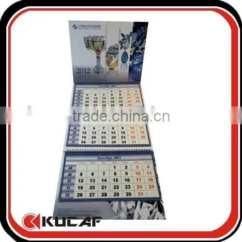 Spiral 3 Months Wall Folding Calendar photo-4